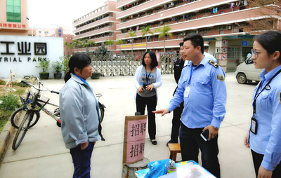 馬田專項行動凈化勞動就業市場維護企業經營秩序